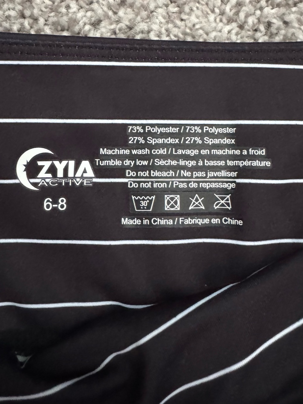 ZYIA Light n Tight cropped Leggings with Pockets - Picture 3 of 4